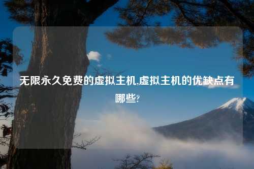 无限永久免费的虚拟主机,虚拟主机的优缺点有哪些?